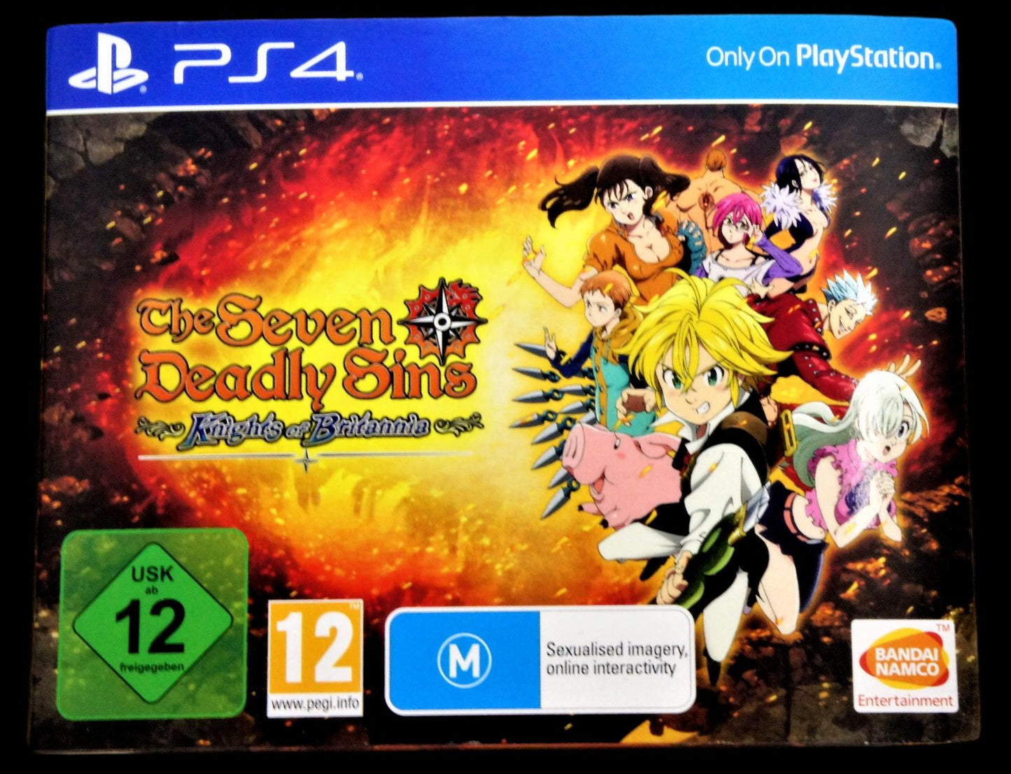 Seven Deadly Sins: Knights Of Britannia [Collector's Edition] - PAL Playstation 4 [Import]