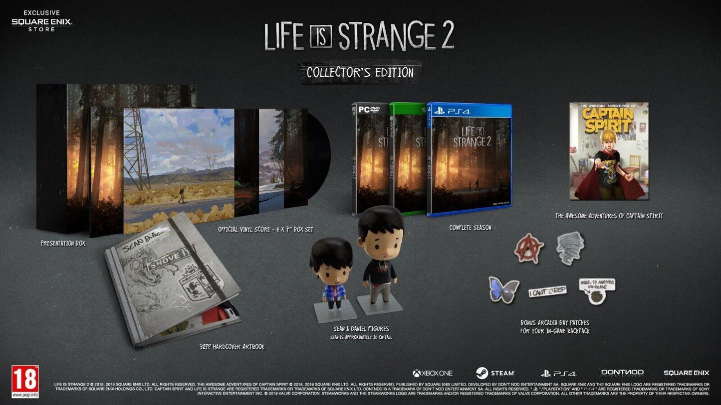 Life Is Strange 2 [Collector's Edition] - PAL Playstation 4 [Import]
