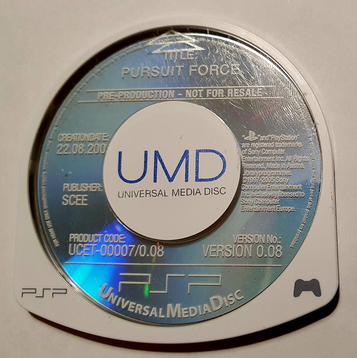 Pursuit Force [Pre-Production Not For Resale] - PAL PSP [Import]