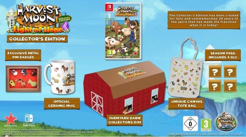 Harvest Moon: Light of Hope [Collector's Edition] - PAL Nintendo Switch [Import]