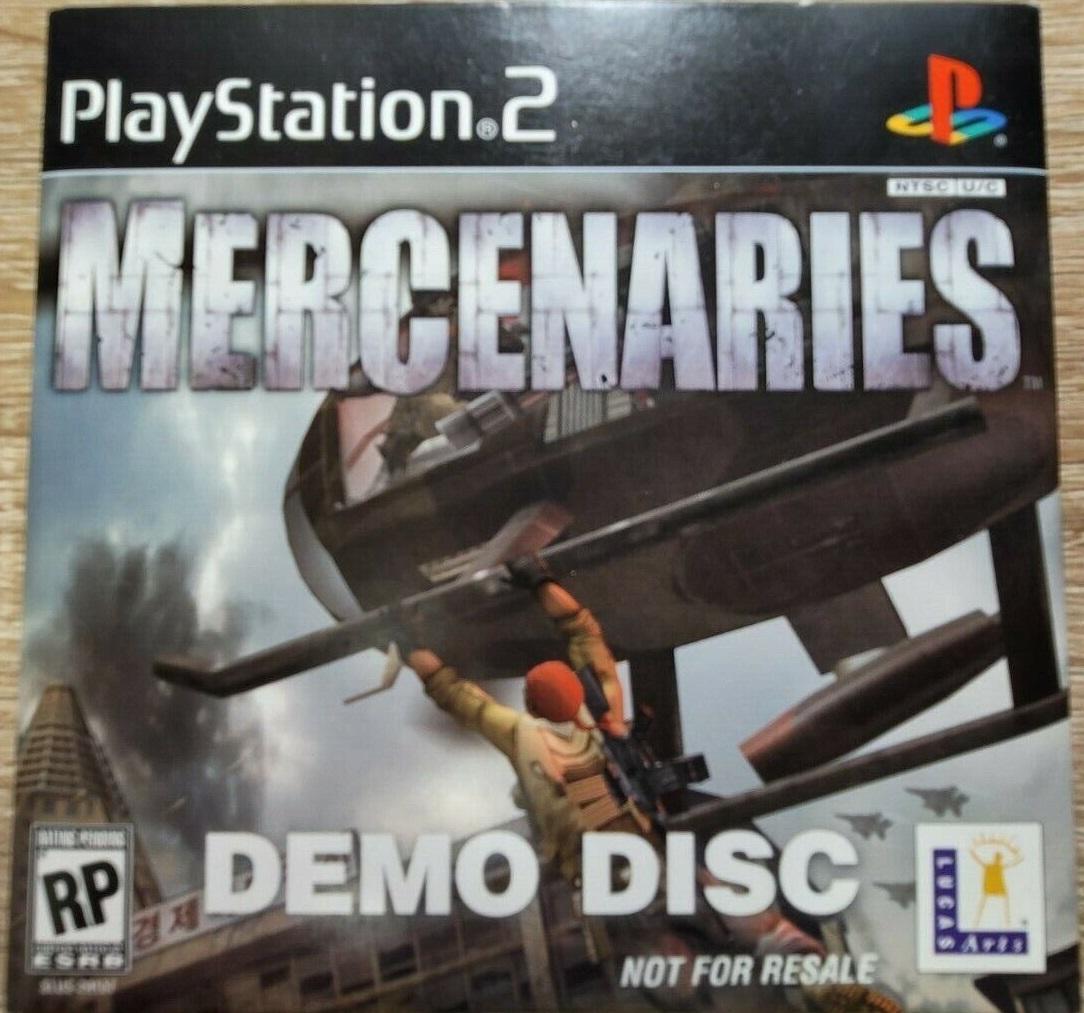 Mercenaries [Demo Disc] - PlayStation 2