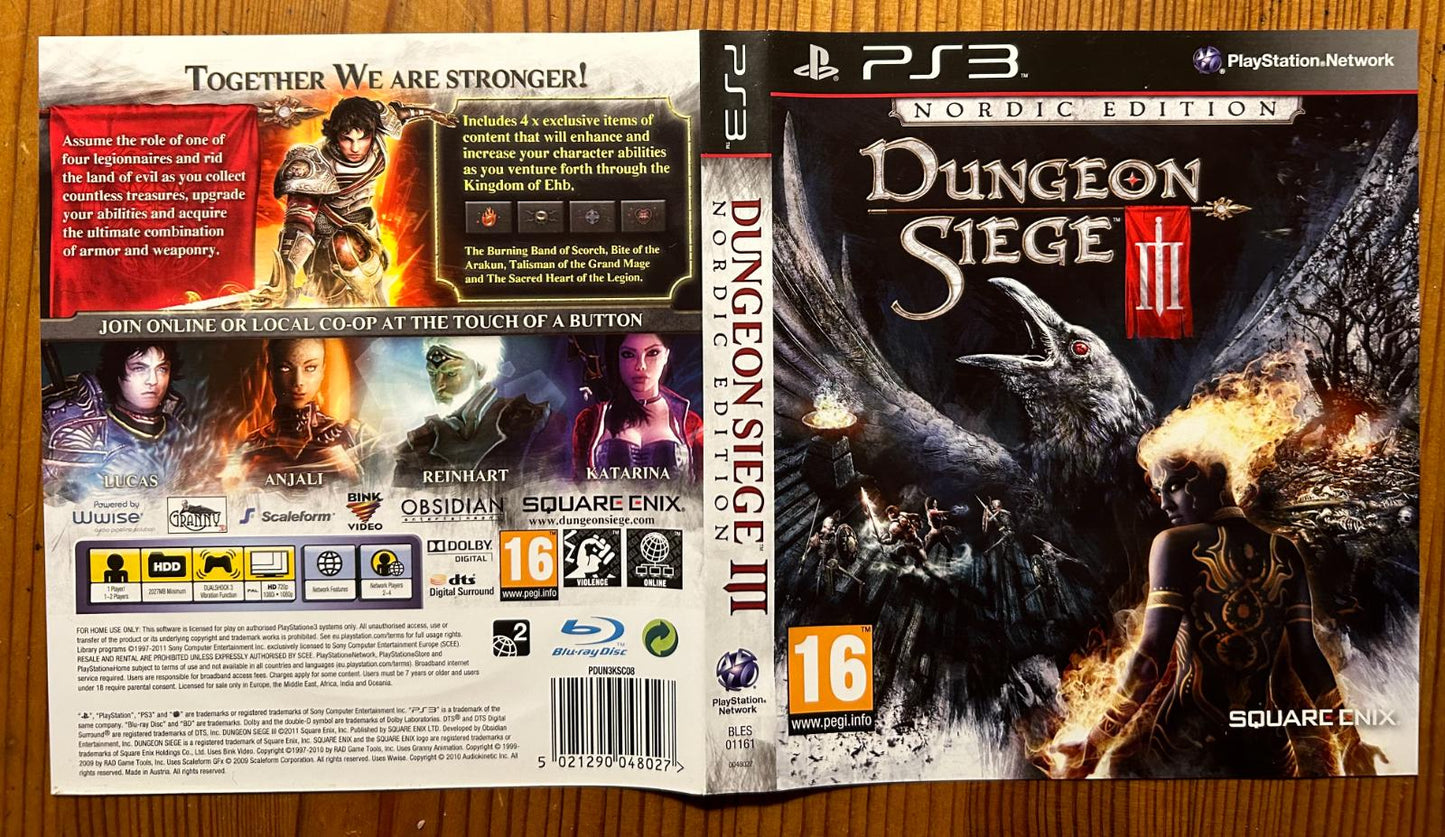 Dungeon Siege III [Nordic Edition] - PAL Playstation 3 [Import]
