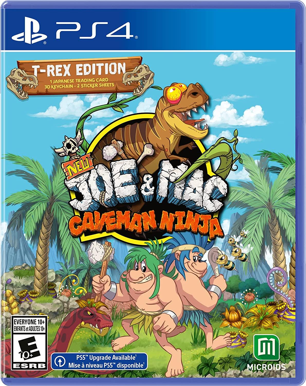 New Joe & Mac: Caveman Ninja - PlayStation 4