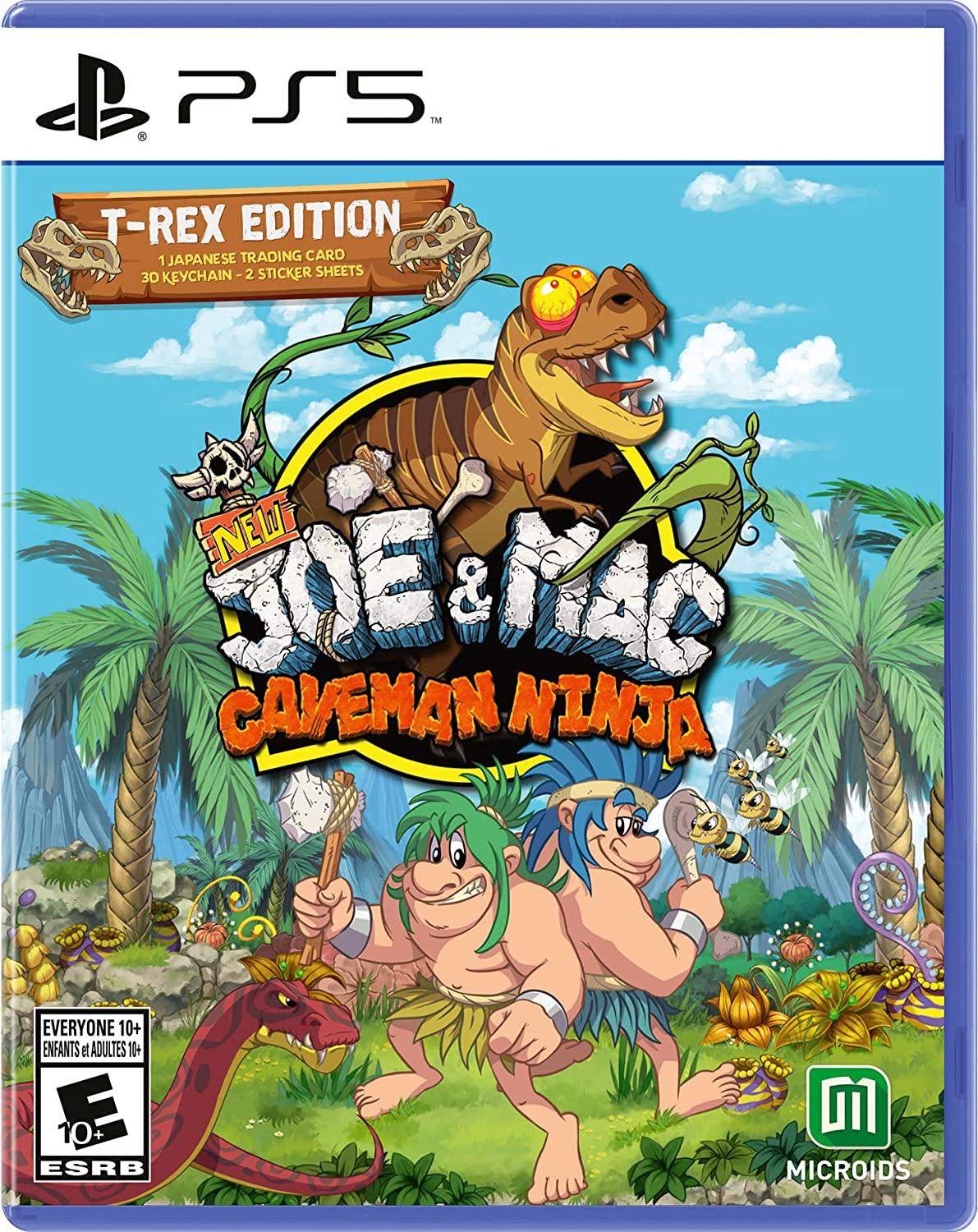 New Joe & Mac: Caveman Ninja - PlayStation 5