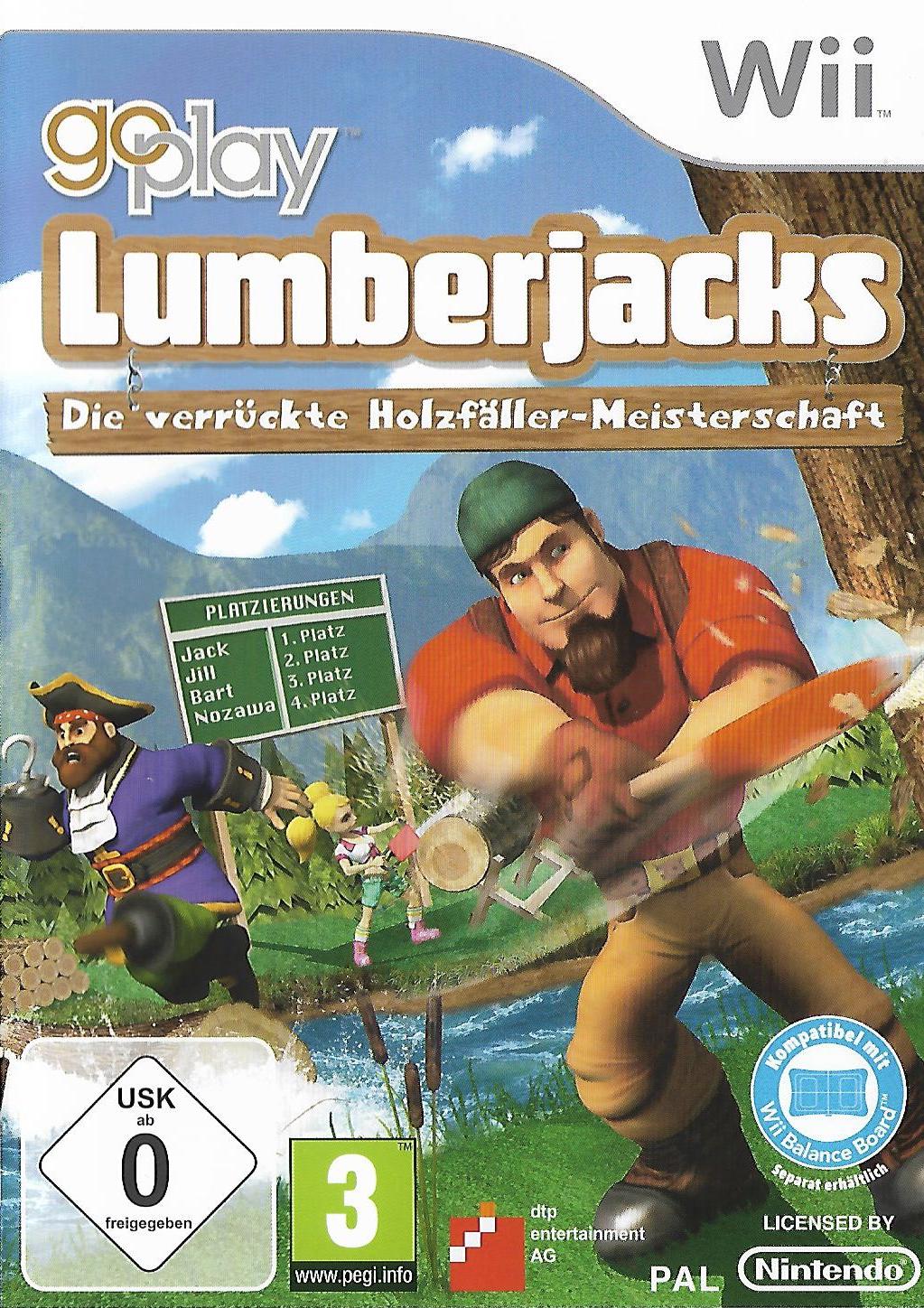 Go Play Lumberjacks - PAL Wii [Import]