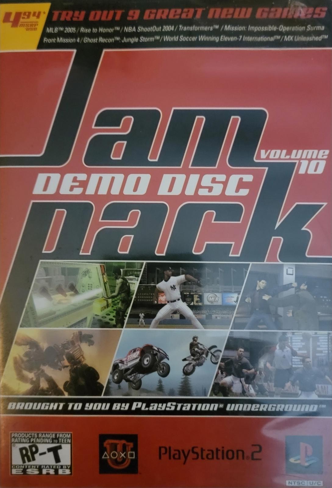 Jampack Vol 10 [RP-T] - PlayStation 2