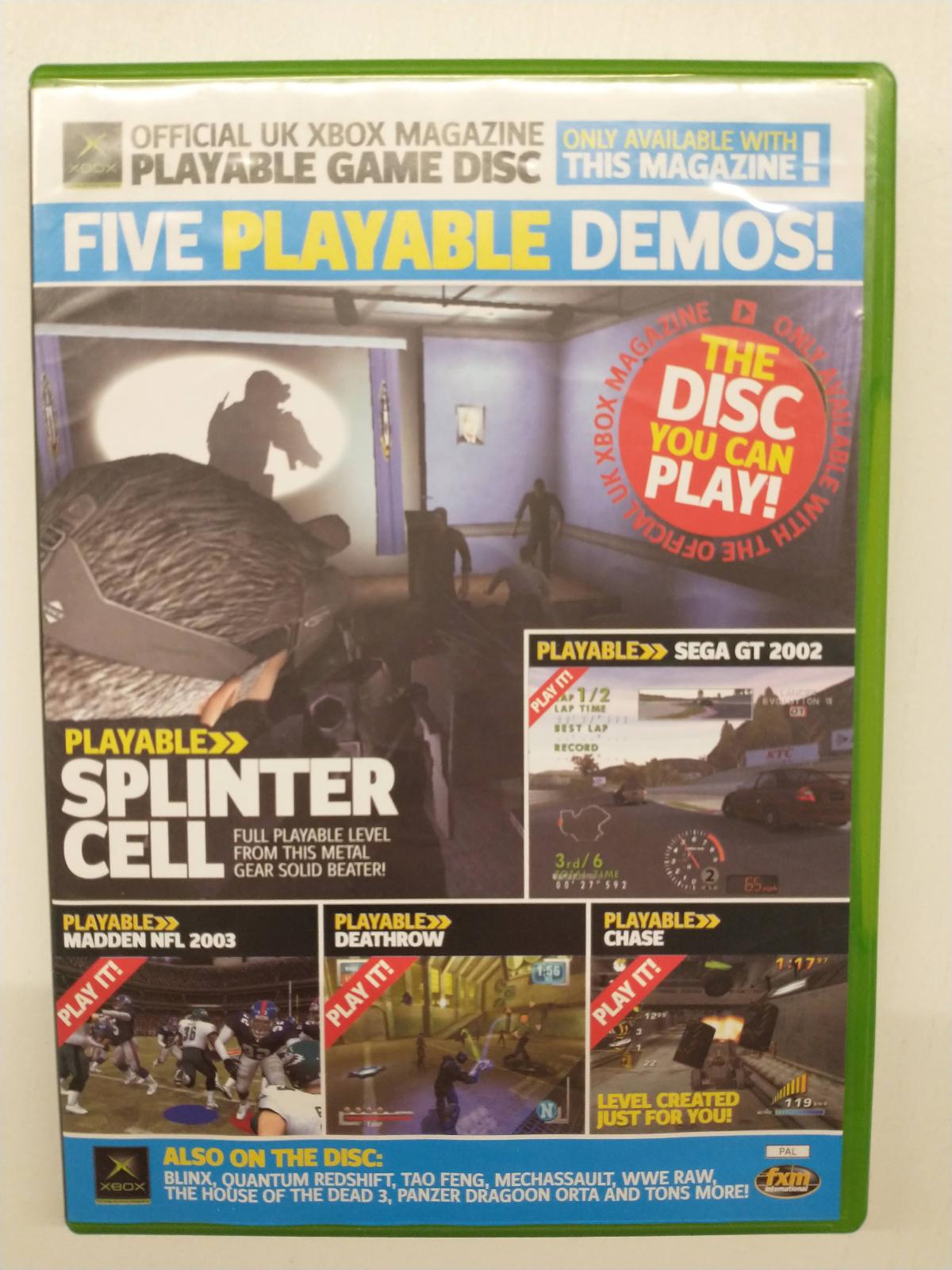 Official UK Xbox Magazine Game Disc 10 - PAL Xbox
