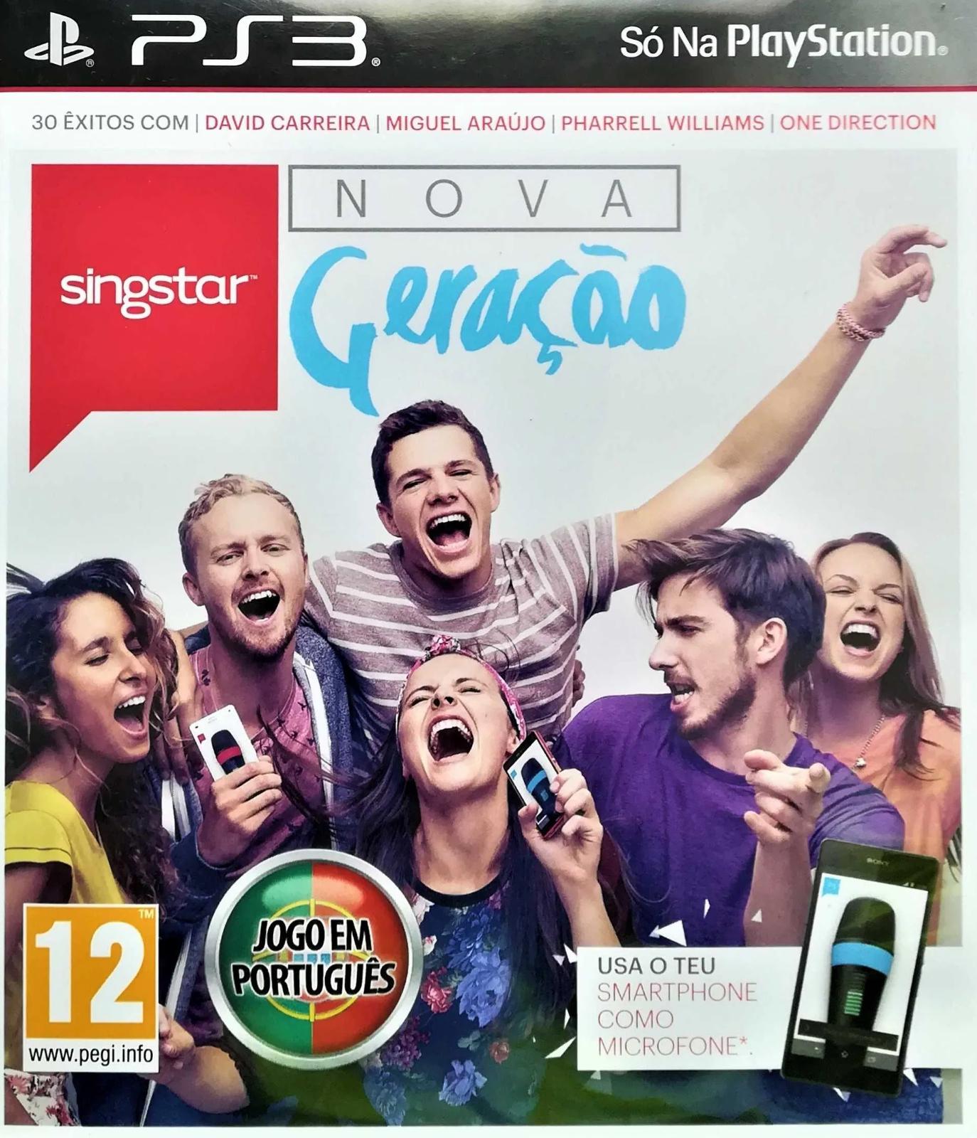 SingStar Nova Geracao - PAL Playstation 3 [Import]
