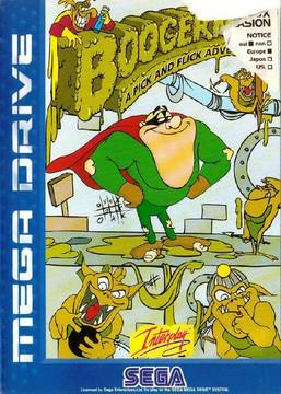 Boogerman: A Pick and Flick Adventure - PAL Sega Mega Drive [Import]