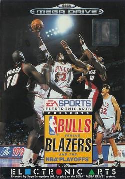 Bulls versus Blazers and the NBA Playoffs - PAL Sega Mega Drive [Import]