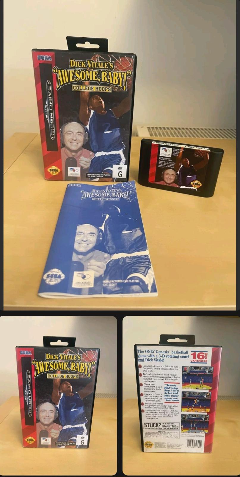 Dick Vitale's Awesome Baby College Hoops - PAL Sega Mega Drive [Import]
