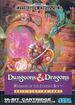 Dungeons & Dragons: Warriors of the Eternal Sun - PAL Sega Mega Drive [Import]