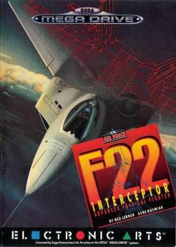 F-22 Interceptor - PAL Sega Mega Drive [Import]