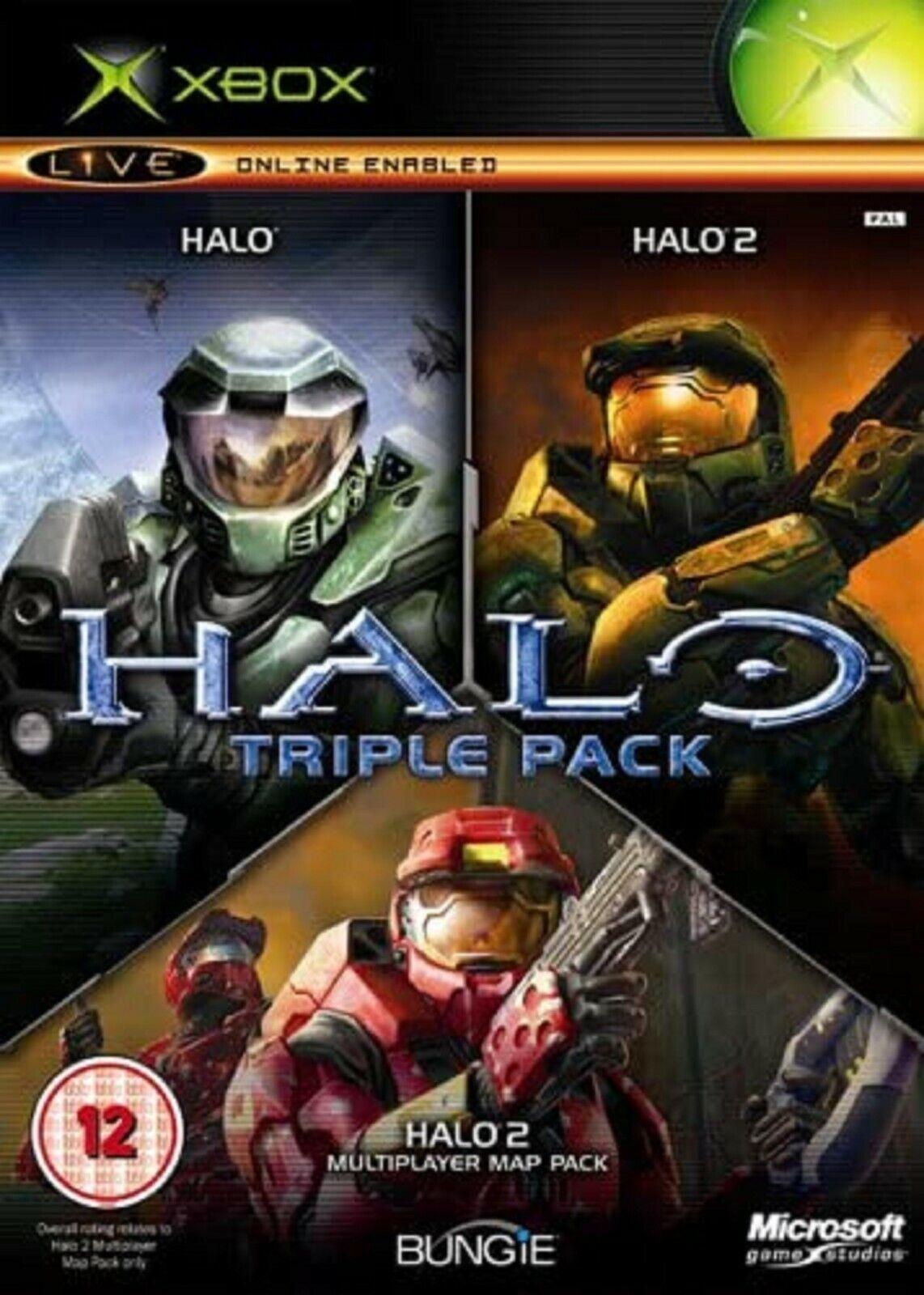 Halo Triple Pack - PAL Xbox [Import]