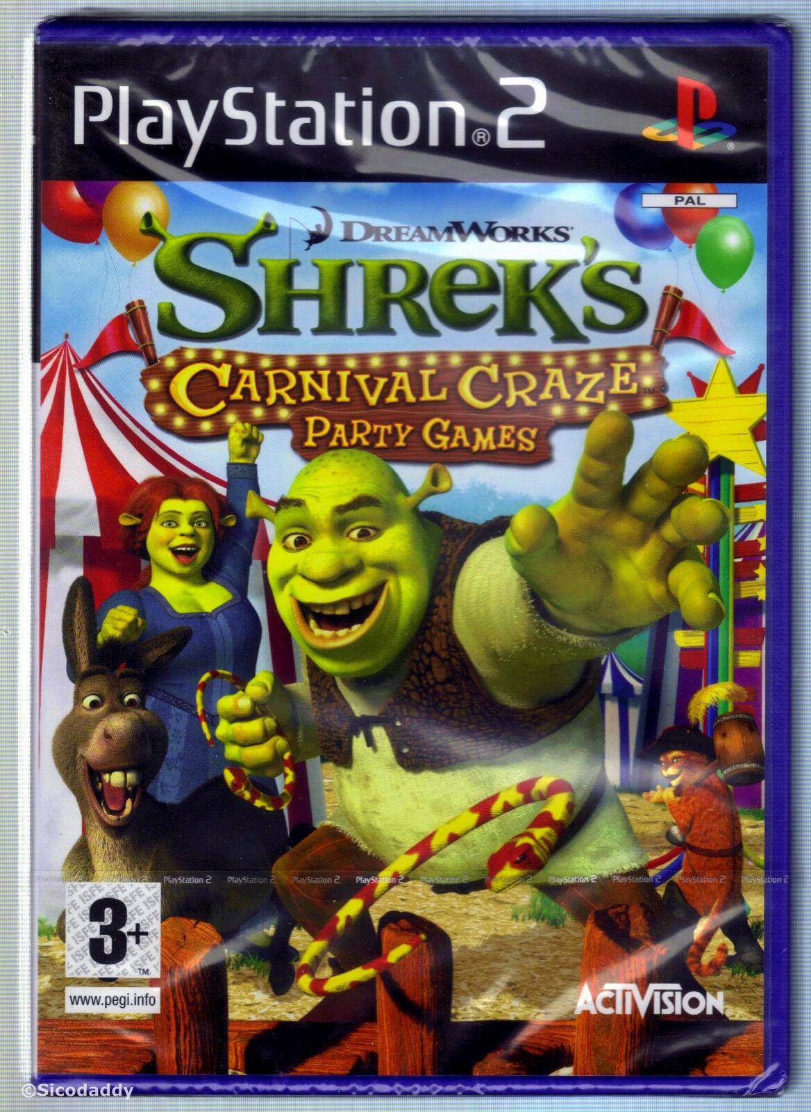 Shrek's Carnival Craze Party Games - PAL Playstation 2 [Import]