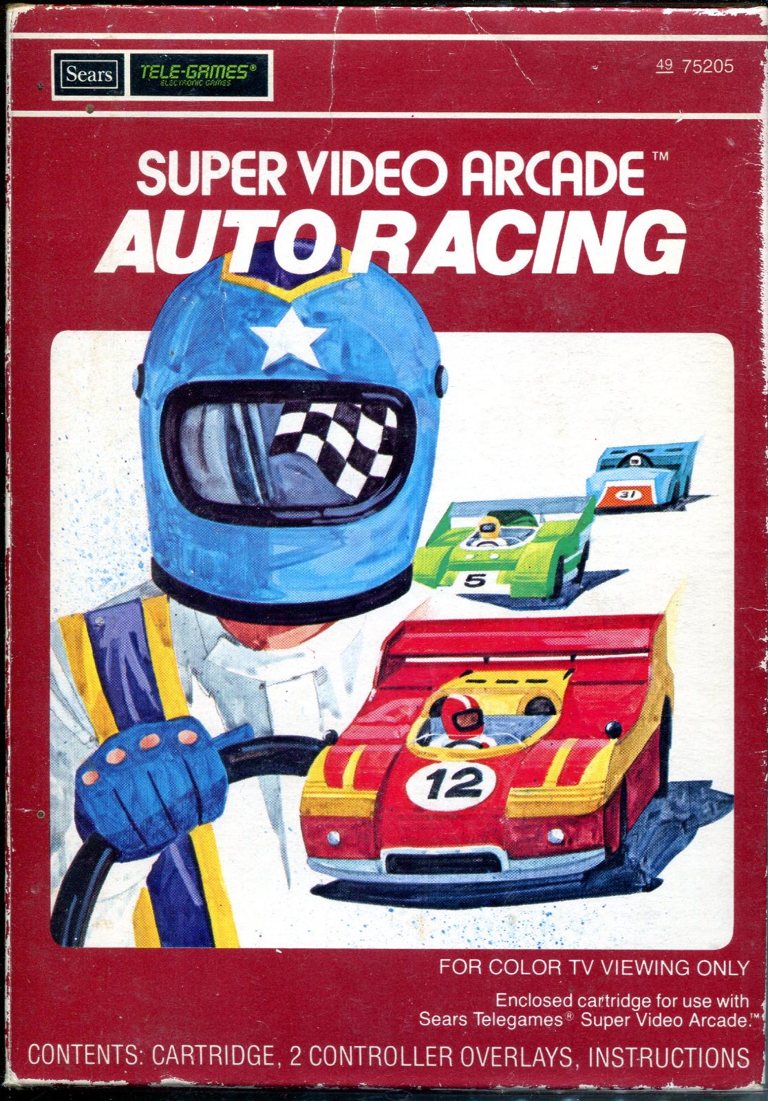 Auto Racing [Tele-Games] - Intellivision