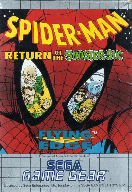 Spider-Man: Return of the Sinister Six - PAL Sega Game Gear [Import]