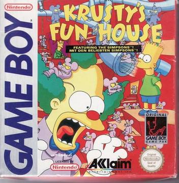 Krusty's Fun House - PAL Game Boy [Import]