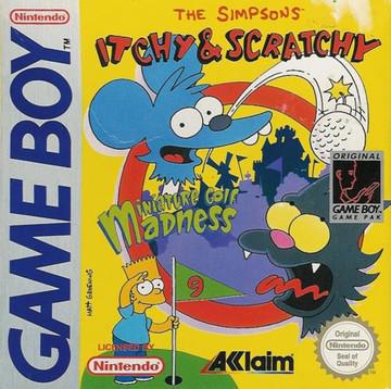Itchy & Scratchy Miniature Golf Madness - PAL Game Boy [Import]