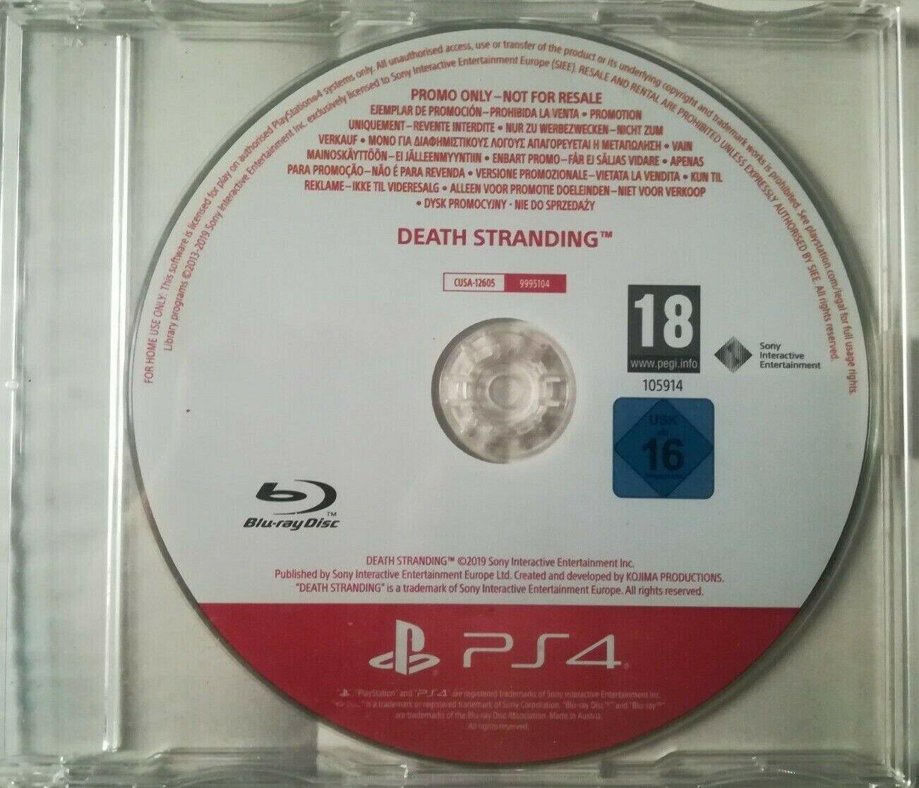 Death Stranding [Promo] - PAL Playstation 4 [Import]