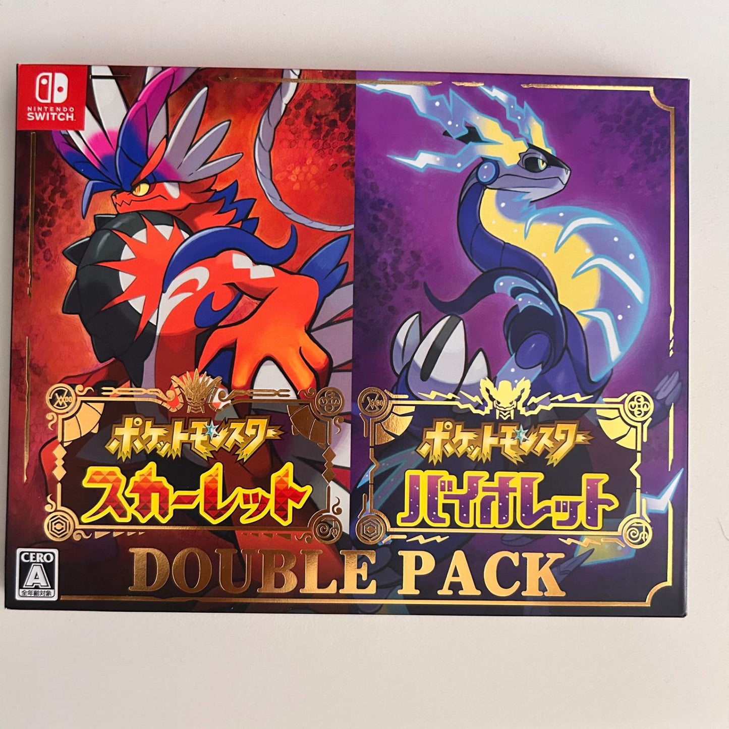 Pokemon Scarlet & Violet Double Pack - JP Nintendo Switch [Import]