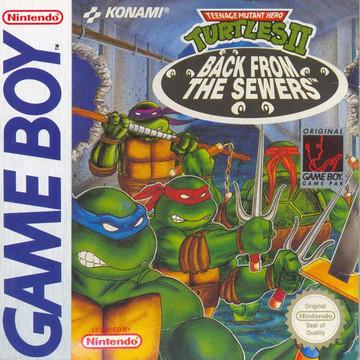 Teenage Mutant Hero Turtles II: Back From the Sewers - PAL Game Boy [Import]