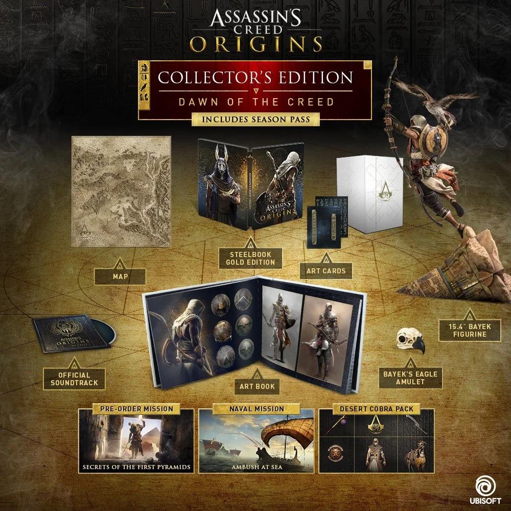 Assassin's Creed: Origins Dawn of the Creed [Collector's Edition] - Xbox One