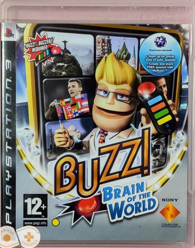 Buzz!: Brain of the World - PAL Playstation 3 [Import]