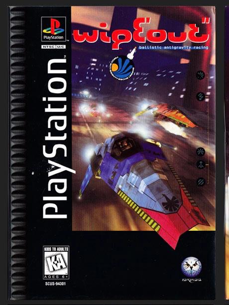 Wipeout [Long Box Slip Cover] - PlayStation