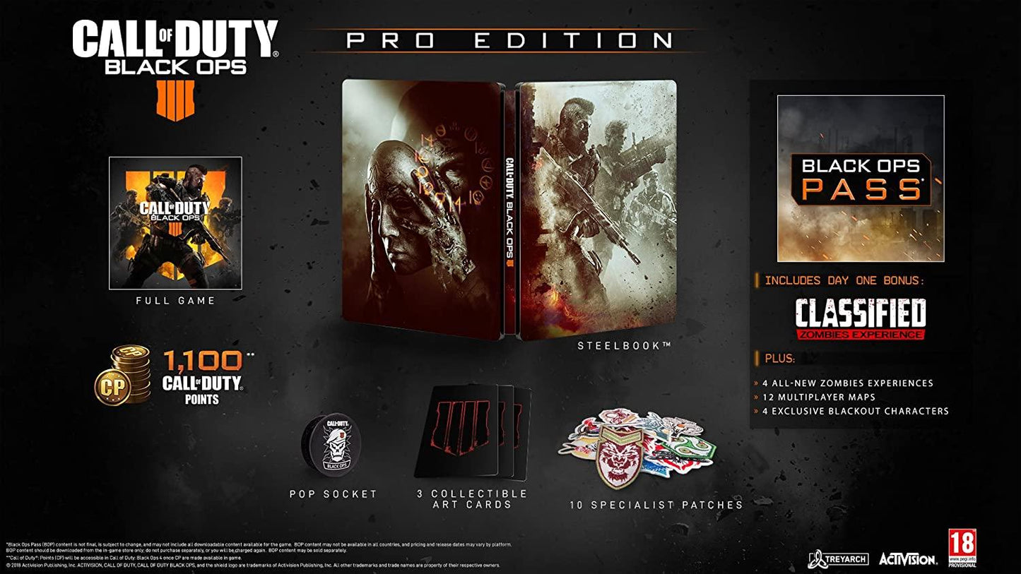 Call of Duty: Black Ops 4 [Pro Edition] - PAL Playstation 4 [Import]