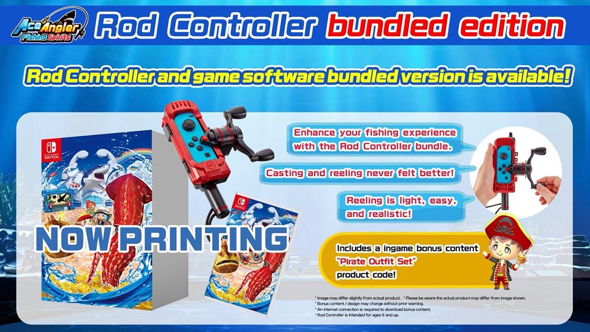 Ace Angler Fishing Spirits [Rod Bundle] - Nintendo Switch