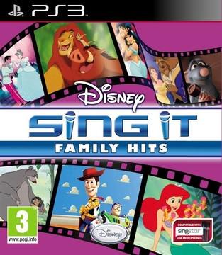 Disney Sing It: Family Hits - PAL Playstation 3 [Import]