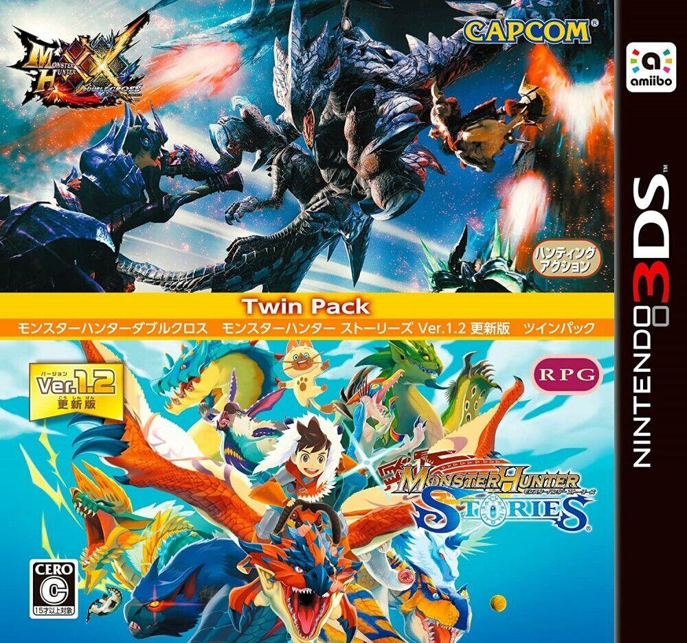 Monster Hunter XX + Monster Hunter Stories Twin Pack - JP Nintendo 3DS [Import]