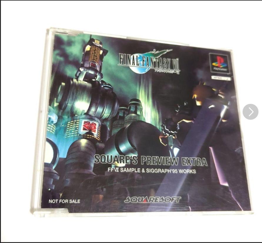 Final Fantasy VII: Squares Preview Extra - JP Playstation [Import]