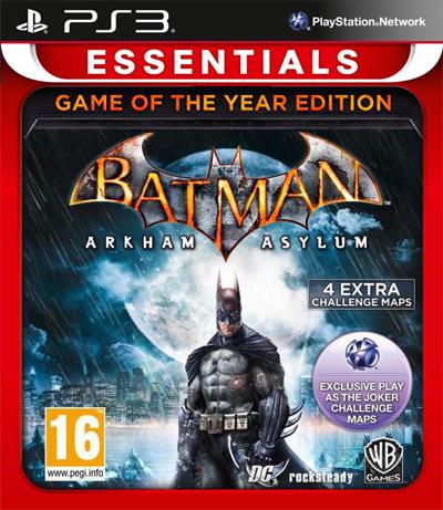 Batman Arkham Asylum [Game Of The Year Edition Essentials] - PAL Playstation 3 [Import]