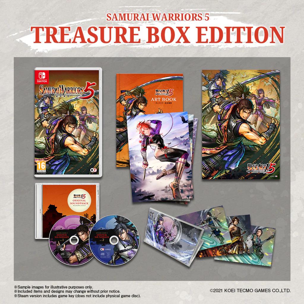Samurai Warriors 5 [Treasure Box Edition] - PAL Nintendo Switch [Import]