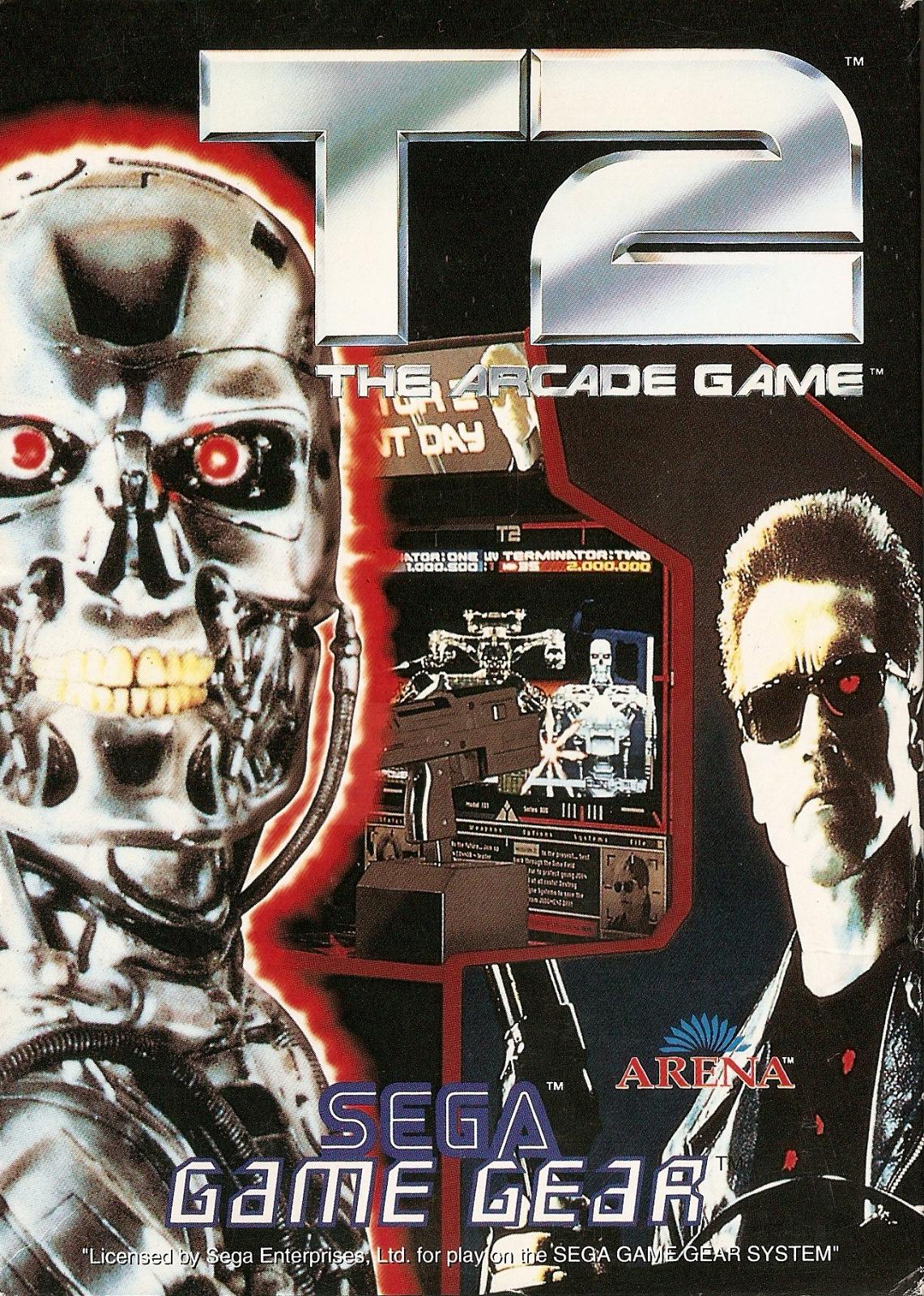 T2 The Arcade Game - PAL Sega Game Gear [Import]