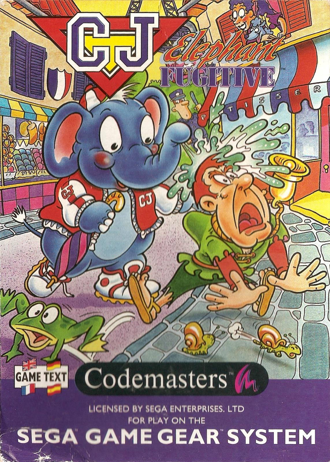 CJ Elephant Fugitive - PAL Sega Game Gear [Import]