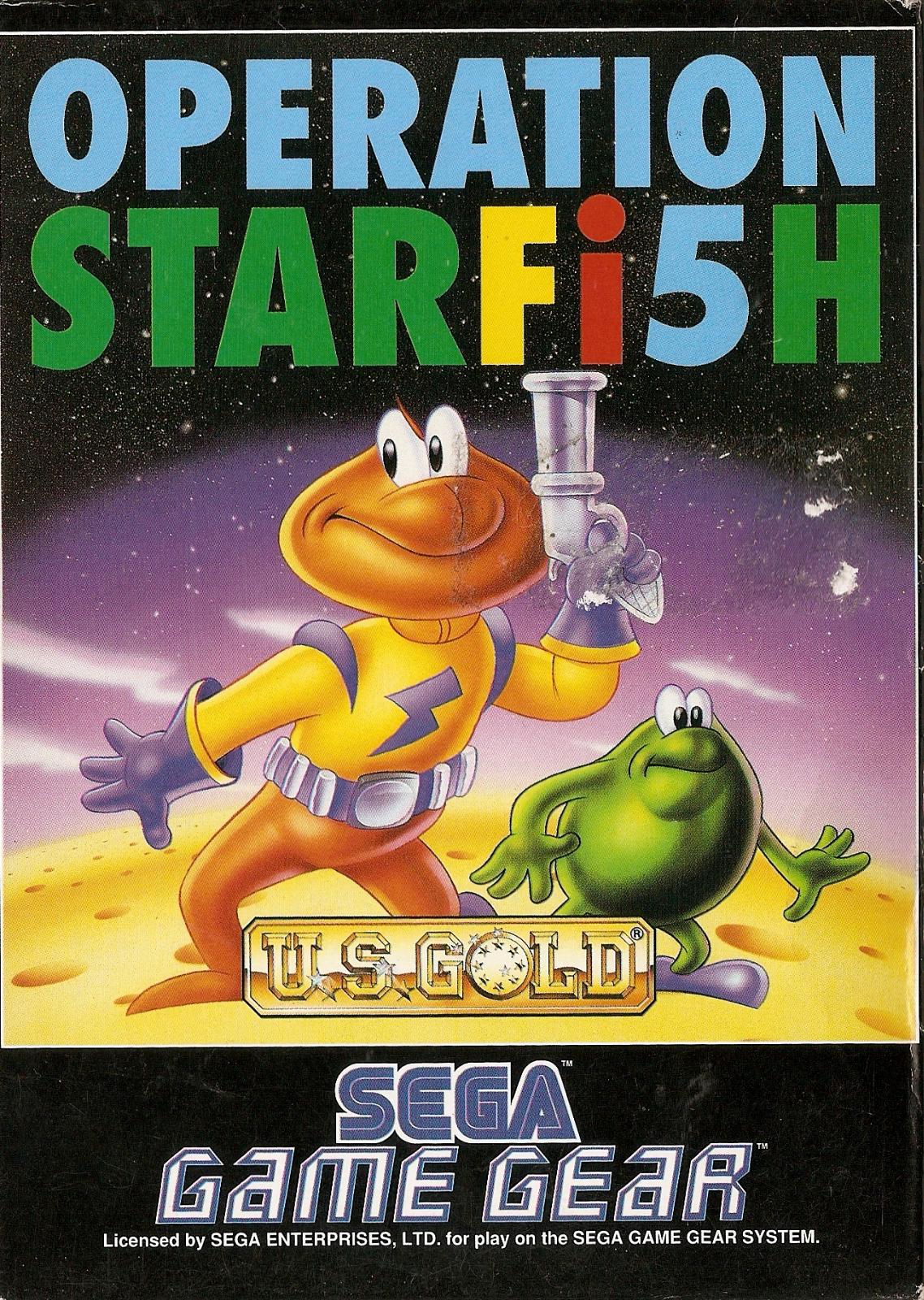 Operation Starfi5h - PAL Sega Game Gear [Import]