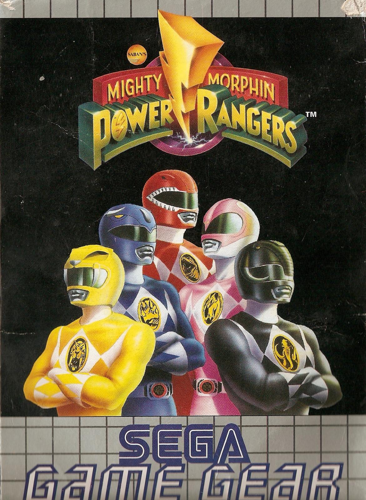 Mighty Morphin Power Rangers - PAL Sega Game Gear [Import]