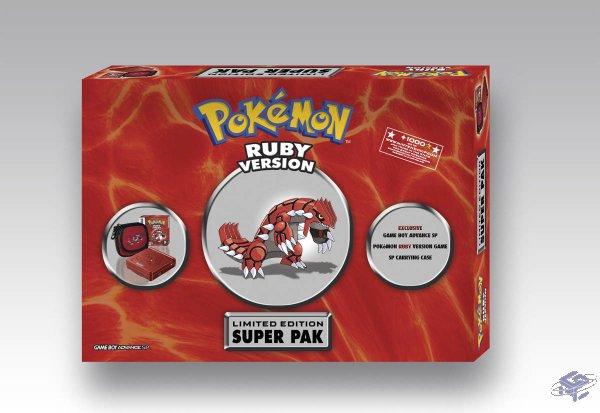 Pokemon Ruby Version [Limited Edition Super Pak] - PAL Game Boy Advance [Import]