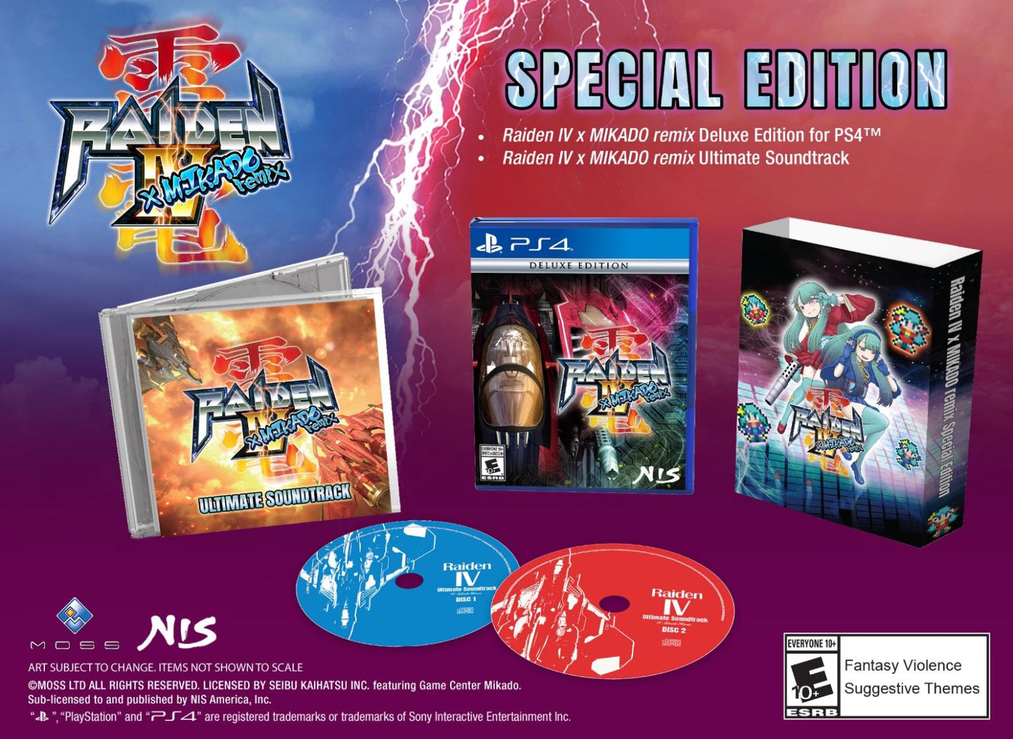 Raiden IV x MIKADO Remix [Special Edition] - PlayStation 4