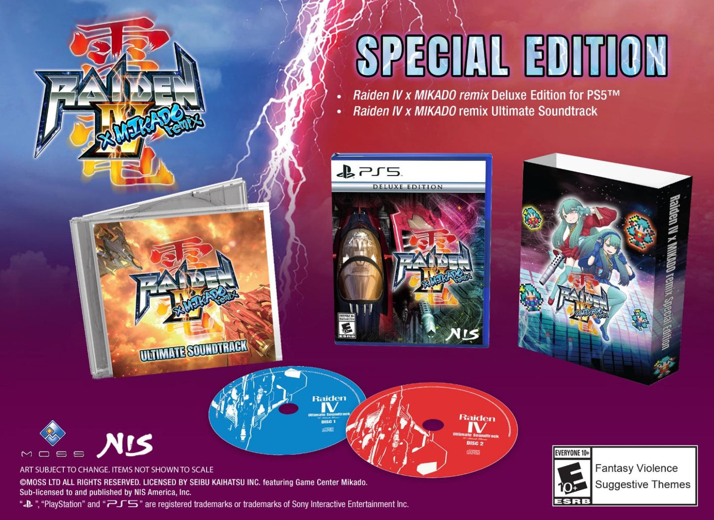 Raiden IV x MIKADO Remix [Special Edition] - PlayStation 5