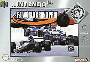 F1 World Grand Prix [Player's Choice] - PAL Nintendo 64 [Import]
