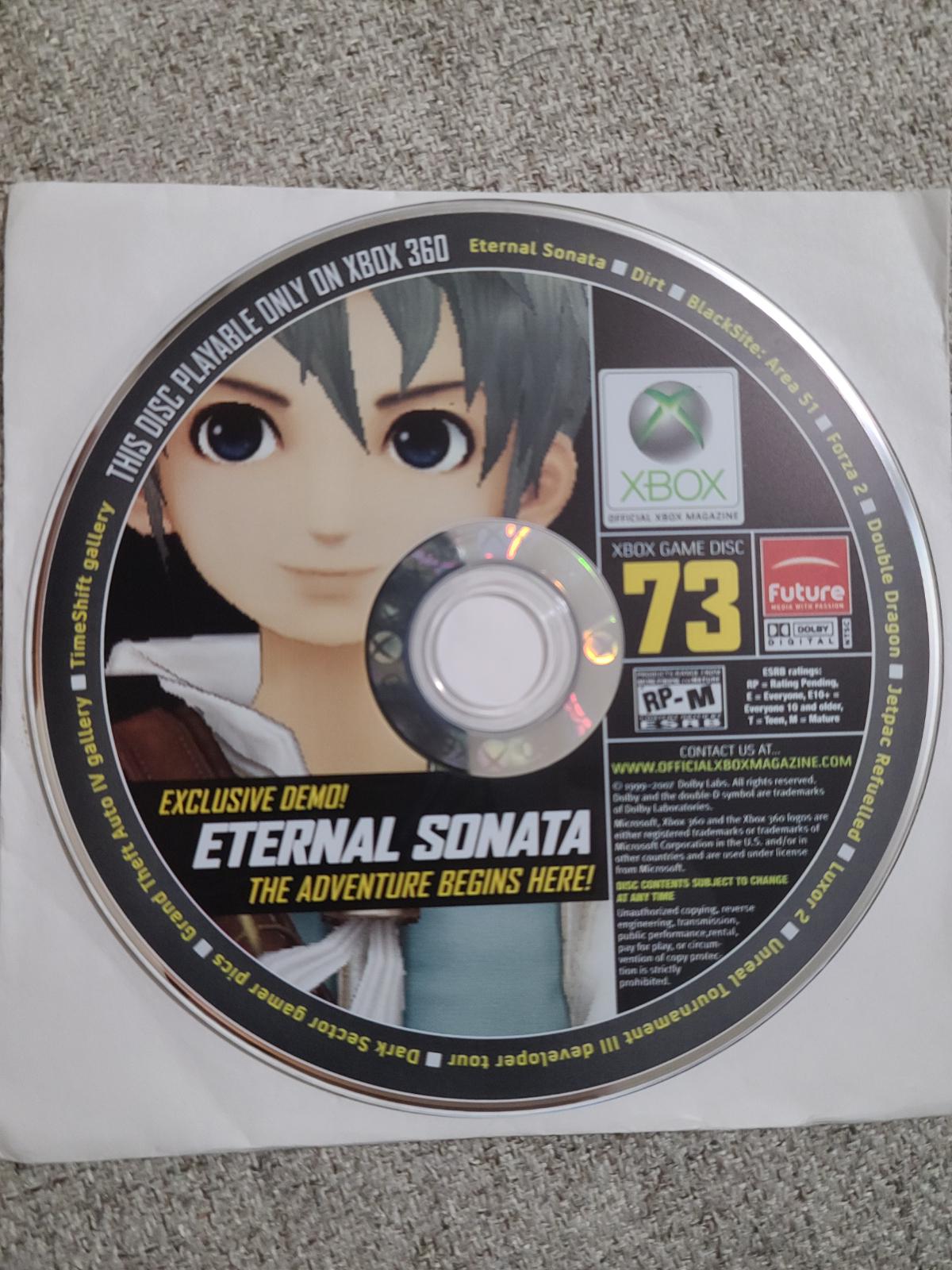 Official XBOX Magazine Demo Disc 73 - Xbox 360