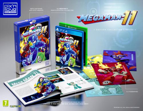 Mega Man 11 [Limited Collector's Edition] - PAL Playstation 4 [Import]