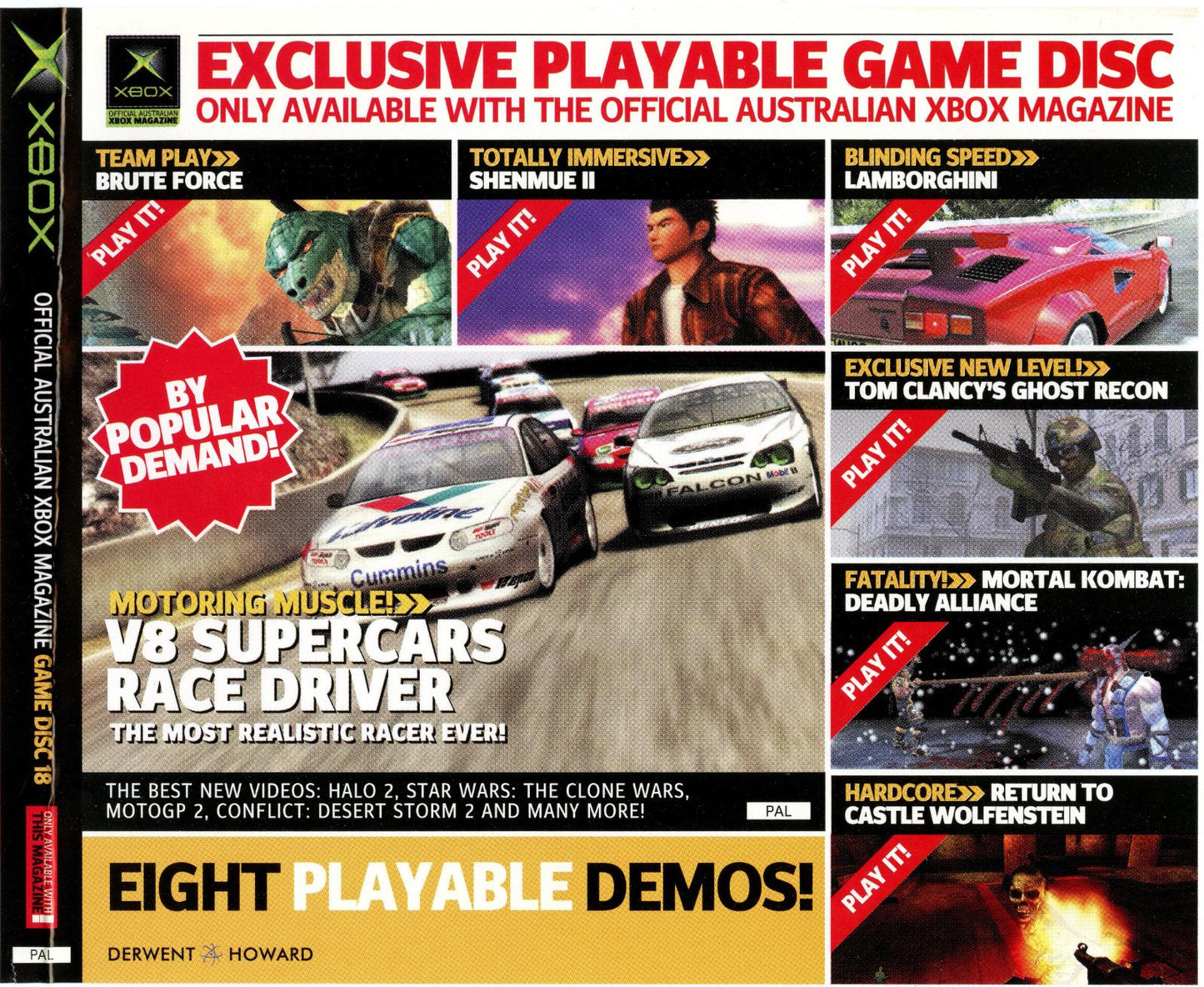 Official Australian Xbox Magazine Game Disc #18 - PAL Xbox
