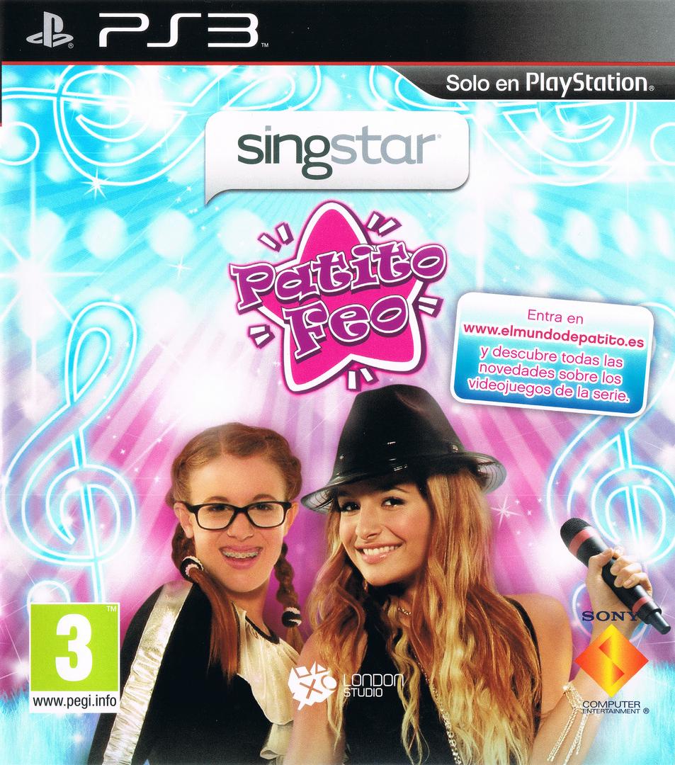 SingStar Patito Feo - PAL Playstation 3 [Import]