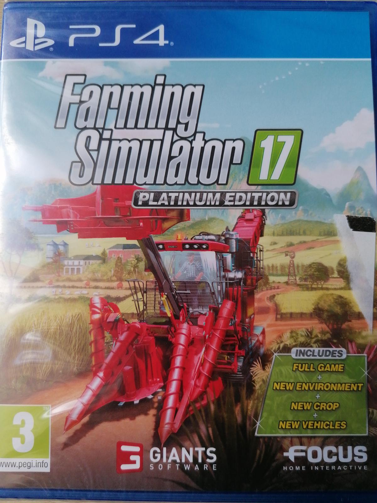 Farming Simulator 17 [Platinum Edition] - PAL Playstation 4 [Import]
