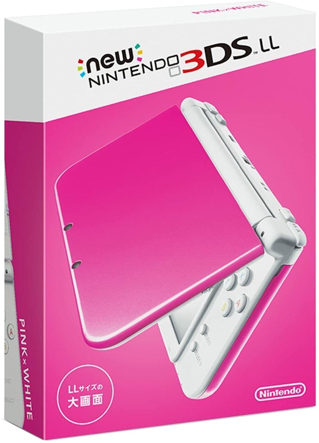 New Nintendo 3DS LL Pink + White - JP Console [Import]